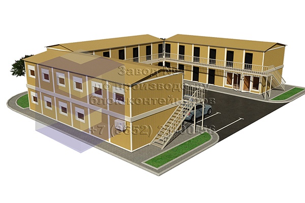 Модульные гостиницы в Ставрополе, фото №17